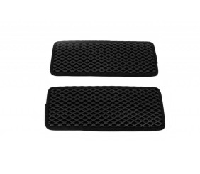 Поліуретанові килимки на пороги (2 шт, EVA, чорні) для Opel Movano 2021- рр