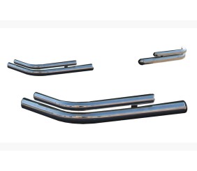 Задні подвійні куточки AK003-double (2 шт., нерж) для Opel Movano 2021- рр