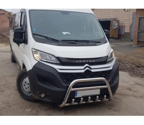 Передня дуга WT003 (нерж.) для Opel Movano 2021- рр