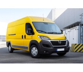 Молдинг дверний (к-т, нерж) Коротка база для Opel Movano 2021- рр