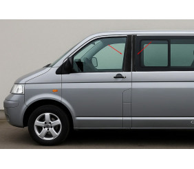 Накладки на дверні стійки EuroCap для Volkswagen T5 Multivan 2003-2010 рр