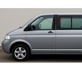Накладки на дверні стійки EuroCap для Volkswagen T5 Caravelle 2004-2010 рр