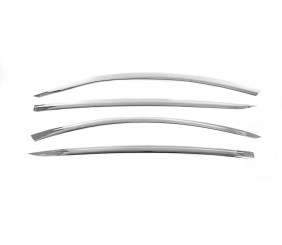 Вітровики хромовані Niken Luxury (4 шт) для Tesla Model Y 2020- рр