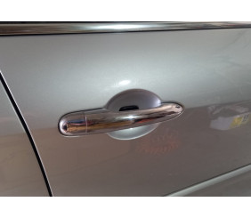 Накладки на ручки (4 шт., нерж.) Carmos - Турецька сталь для Renault Laguna 2007-2015 рр