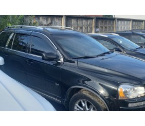 Вітровики з хромованим молдингом Niken Luxury (4 шт) для Volvo XC90 2002-2014 рр