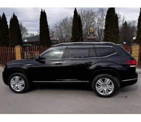 Вітровики з хромованим молдингом Niken Luxury (6 шт) для Volkswagen Atlas (Terramont) 2016- рр