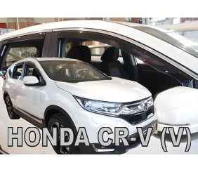 Вітровики вставні Niken Luxury (4 шт) для Honda CRV 2017-2022 рр