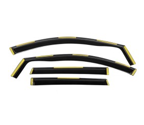 Вітровики вставні Niken Luxury (4 шт) для Nissan Qashqai 2014-2021 рр