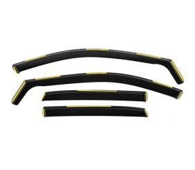 Вітровики вставні Niken Luxury (4 шт) для Nissan Qashqai 2021- рр