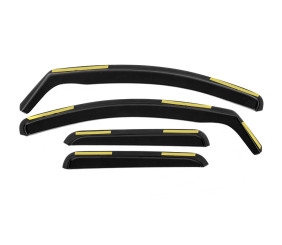 Вітровики вставні Niken Luxury (4 шт) для Dacia Duster 2018-2024 рр