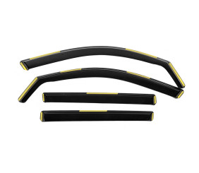 Вітровики вставні Niken Luxury (4 шт) для Skoda Kodiaq 2016-2023 рр