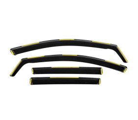 Вітровики вставні Niken Luxury (HB, 4 шт) для Volkswagen Golf 8 2019- рр