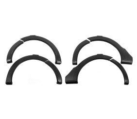 Накладки на арки EuroCap (8 шт, ABS) для Dacia Lodgy 2012-2022 рр