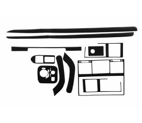 Накладки на панель Карбон для Mercedes G сlass W463 1990-2018 рр