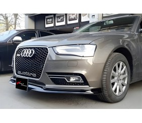 Передня Lip накладка DPT (2011-2015, Під фарбування) для Ауди A4 B8 рр