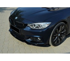 Передня Lip накладка DPT V-2 (для M-Sport, чорний глянець) для BMW 4 серія F32/F33/F36 2012-2020 рр