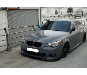 Передня Lip накладка DPT (Для M Sport/M Technic Hamann чорний глянець) для BMW 5 серія E60/E61 2003-2010 рр