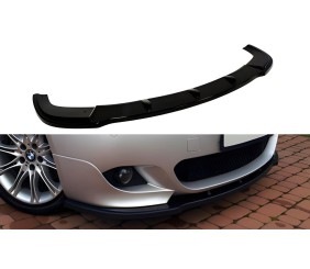 Передня Lip накладка DPT (Для M Technic Max Hamann чорний глянець) для BMW 5 серія E60/E61 2003-2010 рр