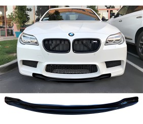 Передня Lip накладка DPT V1 (Для M5, чорний глянець) для BMW 5 серія F10/F11 2010-2016 рр