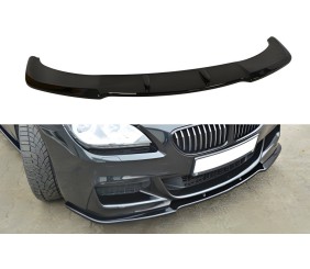 Передня Lip накладка DPT (Для M Performance, чорний глянець) для BMW 6 серія F12/F13/F06 2011-2018 рр