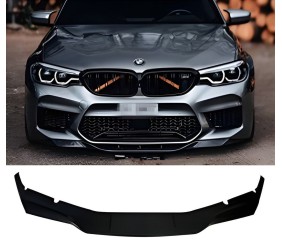 Передня Lip накладка DPT (Для M5, 2017-2020, чорний глянець) для BMW 5 серія G30/G31 рр