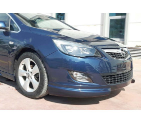 Передня Lip накладка DPT V-2 (Під фарбування) для Opel Astra J 2009-2015 рр