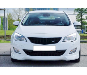 Передня Lip накладка DPT V-4 (Під фарбування) для Opel Astra J 2009-2015 рр
