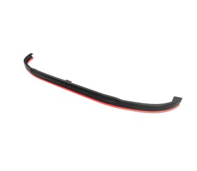 Універсальна передня Lip накладка DPT Red (ABS, чорний глянець)
