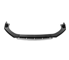 Універсальна передня Lip накладка DPT Black V-2 (ABS, чорний глянець/сірий)