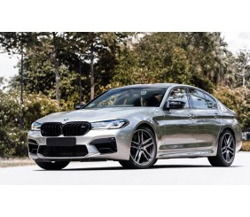 Ніздрі M-Look V1 (2021-2023, чорний глянець) для BMW 5 серія G30/G31 рр