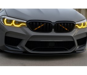 Ніздрі M-Look (2017-2020, чорний глянець) для BMW 5 серія G30/G31 рр