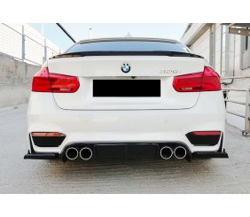 Задній дифузор DPT V-1 (для M3, чорний глянць) для BMW 3 серія F30/F31 2012-2019 рр