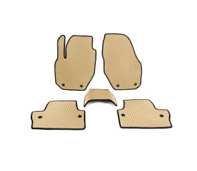 Килимки EVA (бежеві) для Volvo V60 2011-2018 рр