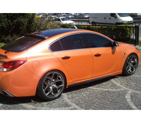 Бокові пороги DPT V-2 (Під фарбування) для Opel Insignia 2008-2017 рр