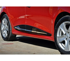 Бокові пороги DPT V-2 (Під фарбування) для Renault Clio IV 2012-2019 рр