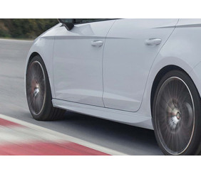 Бокові пороги DPT (SD, Під фарбування) для Renault Megane IV 2016-2025 рр