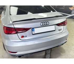 Спойлер DPT V-5 (чорний глянець) для Ауди A3 2012-2020 рр