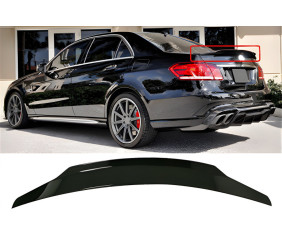 Спойлер DPT V-2 (чорний глянець) для Mercedes E-сlass W212 2009-2016 рр