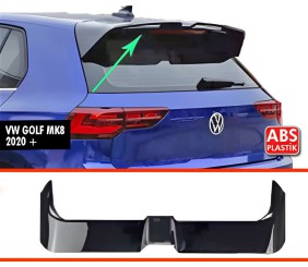 Спойлер DPT V-1 (HB, чорний глянець) для Volkswagen Golf 8 2019- рр