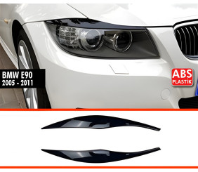 Війки DPT (2шт, чорний глянець) для BMW 3 серія E90/E91 2005-2011 рр