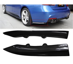 Задні FLAP накладки DPT (чорний глянець) для BMW 3 серія F30/F31 2012-2019 рр