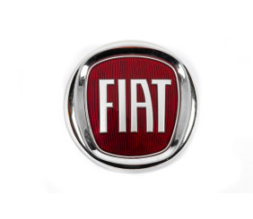 Емблема (Червоний, на штирі) 95 мм для Fiat