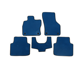 Килимки EVA (Без лапи, Синій) для Skoda Superb 2015-2024 рр