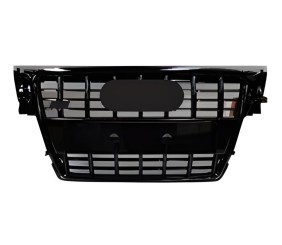 Передня решітка RS-style (2007-2011, чорна ) для Ауди A4 B8 рр