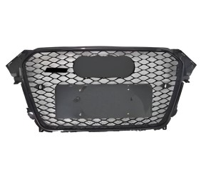 Передня решітка RS-style (2012-2015, чорна) для Ауди A4 B8 рр