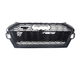 Передня решітка RS-style (2020-2022, чорна) для Ауди A4 B9 рр