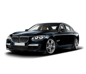 Ніздрі 1 Bar (чорний глянець з хром окантовкою) для BMW 7 серія F01/F02 2008-2015 рр