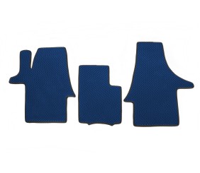 Килимки EVA (сині, передні, для 1 -2026 1) для Volkswagen T6 2015-2024 рр