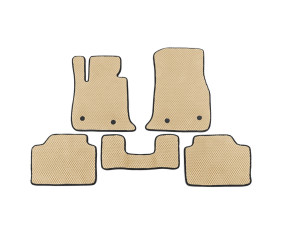 Килимки EVA V1 (Бежеві) для BMW 4 серія F32/F33/F36 2012-2020 рр