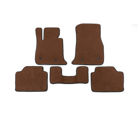 Килимки EVA V1 (Коричневі) для BMW 4 серія F32/F33/F36 2012-2020 рр